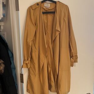 Bershka Tan Trench Coat